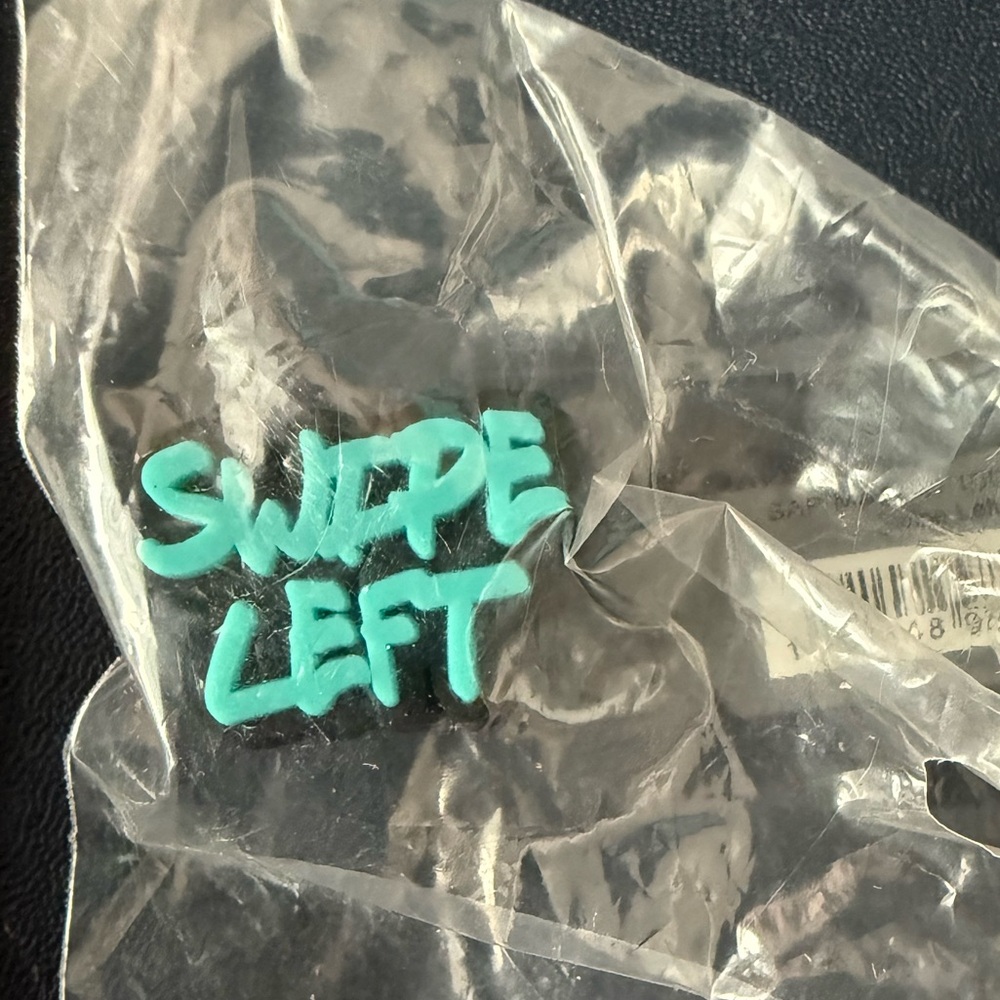 🎀20 for $15🎀 Crocs Swipe Left Jibbitz Charm